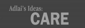 Adlai's Ideas: CARE banner