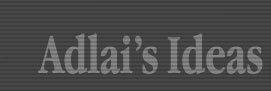 Adlai's Ideas banner