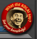 What did Adlai say button